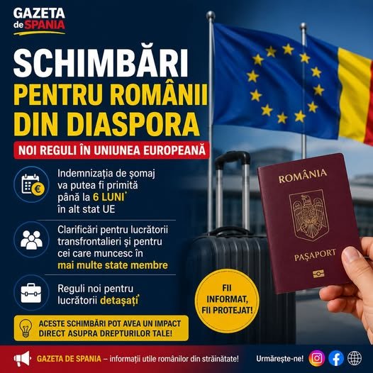 Lucrezi în Spania sau în alt stat UE? Află ce reguli se schimbă